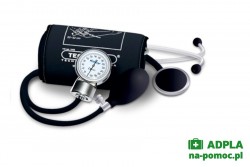 Ciśnieniomierz zegarowy TM-Z/S Biały TECH-MED + stetoskop